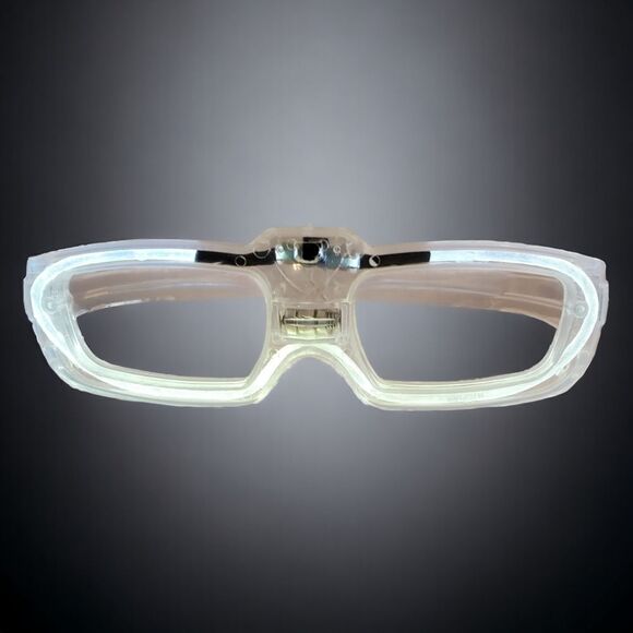 LED Eyewear Set of 2 Light Up Rave Tech Party Red and White - Picture 6 of 8